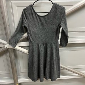 Divided H and M Gray Dress